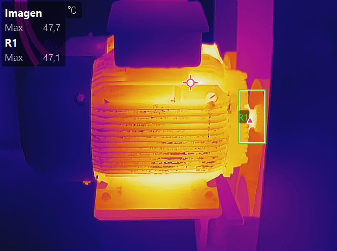 Inspección termográfica